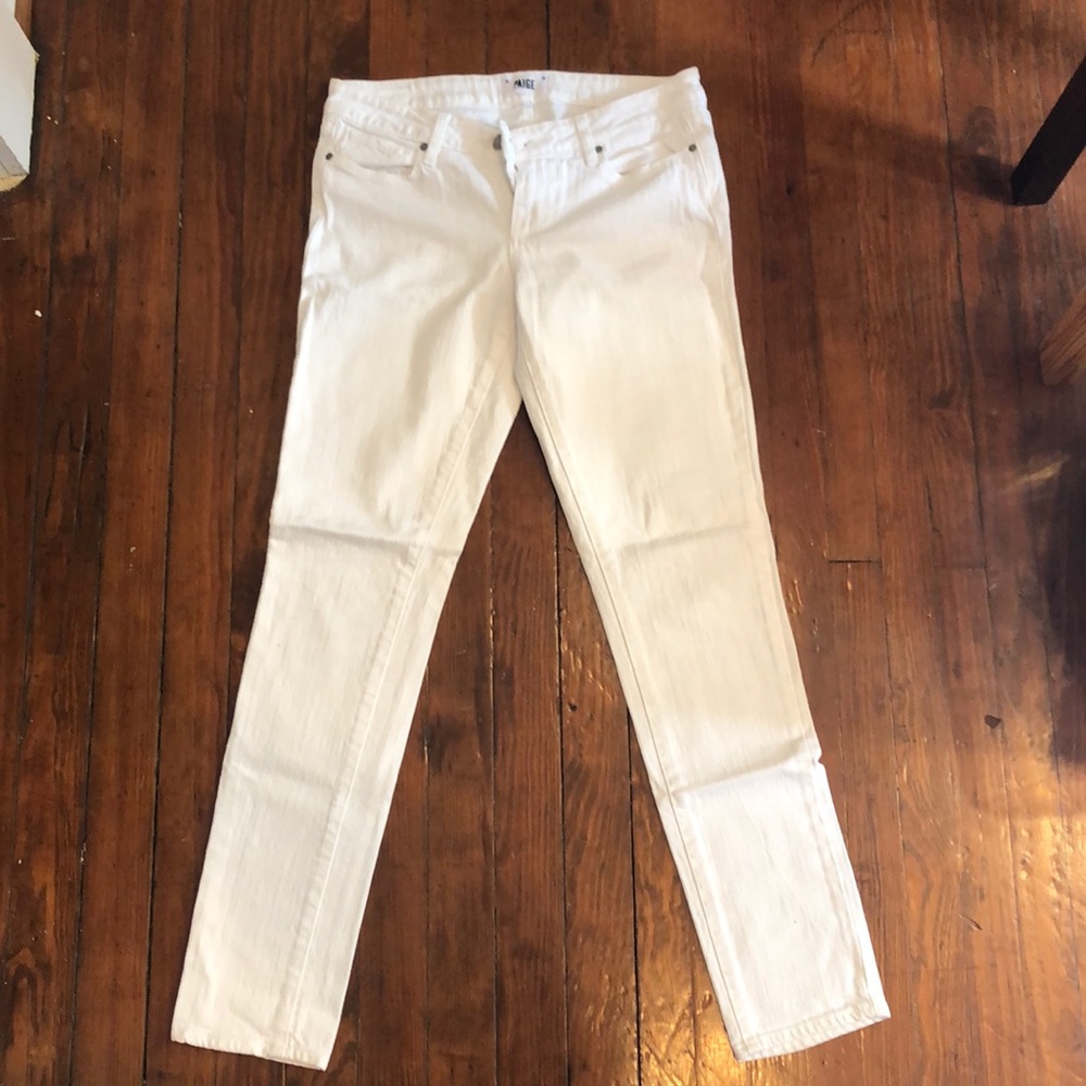 White Paige jeans